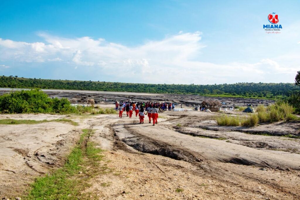 Students exploring Murchison Falls National Park and learning about wildlife and conservation during a 3-day educational safari in Uganda’s Albertine Region