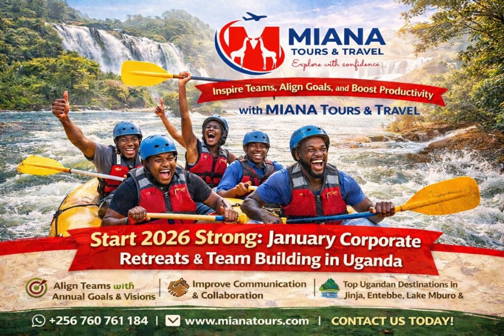 Corporate team building retreat in Uganda organized by Miana Tours & Travel in January