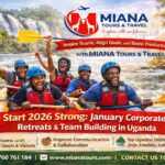 Corporate team building retreat in Uganda organized by Miana Tours & Travel in January